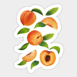 Peachy Peaches Sticker